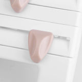 Wandrolhouder, 3-vaks keukenrolhouder, keukenrolhouder, papieren handdoekhouder, foliesnijder, keukenrol, vershoudfolie met opbergruimte voor specerijen (wit)