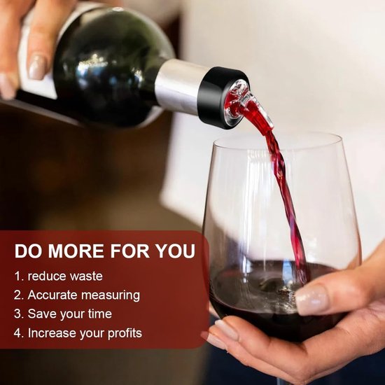 6 stuks schenktuit 2 cl doseerschenktuit schenktuit portioneerder sterke drank schenktuit gedistilleerde drank doseerhulp bottle pour spouts shot pourers dispenser voor dranken wijn