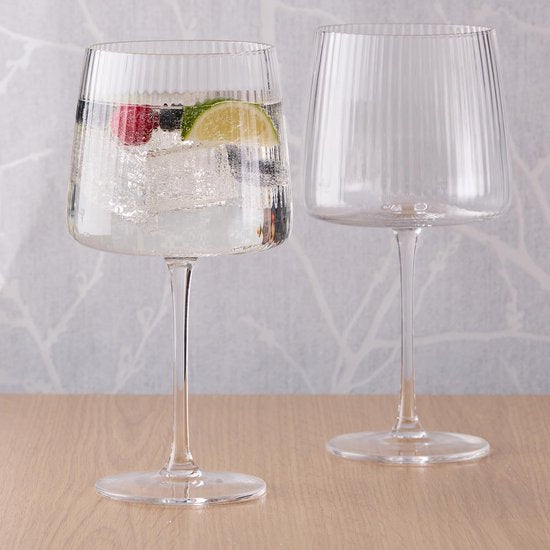 Handgemaakt glaswerk - Cocktailglazenset - Set van 2