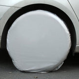 Bandafdekkingen voor campers, 4 stuks, waterdichte RV wielbeschermhoezen, universele wielafdekking voor caravan, aanhanger, camper, auto, vrachtwagen (27-29 inch)