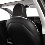 Autostoelhoezen voorstoelen neopreen voor Tesla Model Y&Model3, zwart