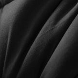 4-seizoenen dekbed van 135 x 200 cm, zwart, ademend en superzacht dekbed voor het hele jaar door