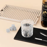 Stainless Steel Beer Drip Tray, Removable Reception Plate Barrel Drip Tray, Beer Tower Drip Pan with Non-Slip Rubber Pad for Home Kitchen Bar Restaurant