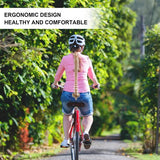 Fietszadel fietsstoeltje, breed, zacht, comfortabel, ergonomisch, waterdicht, schokabsorberend, ademend, voor dames en heren, voor stadsfiets, mountainbike, racefiets, e-bike, met gereedschap voor montage