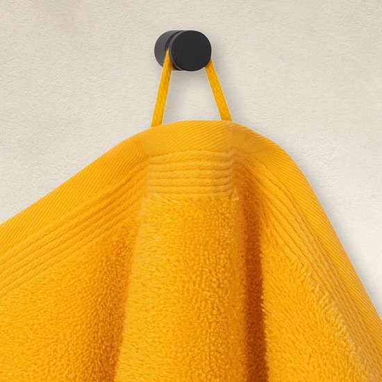 Super pluizige badtextiel, goud, 80 x 150 cm