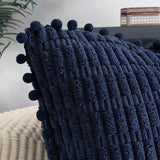 Set van 2 kussenslopen, 40 x 40 cm, corduroy fluweel, sofakussen, zachte kussenhoezen, boho-kussenslopen, sierkussen, moderne kussens, decoratie voor bank, slaapkamer, thuis, auto,