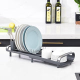 Afdruiprek/L27-49 x B19,5 x H9,Grijs