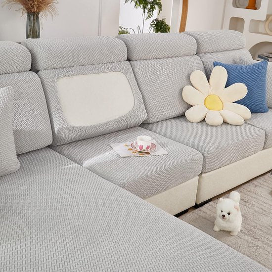 Stretch zitkussenhoes voor de bank: verbeterde waterafstotende zitkussenhoes voor de bank