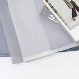 Gordijnen met kleurverloop, transparante voile, 2 stuks