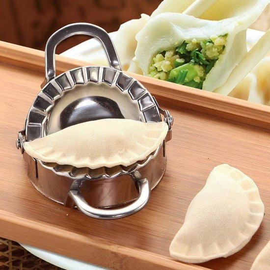 6-pack Ravioli-vormpjes en ravioli-snijders Dumpling Maker RVS Dumpling Maker Set Dumpling Maker Set voor het maken van Ravioli (3 maten)