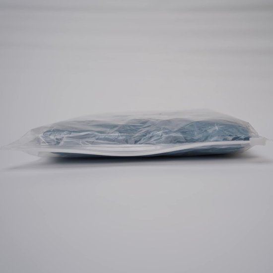 Bankhoes, bankovertrek, 3-zits, anti-slip bankovertrek voor L-vorm, chaise longue, hoekbank, 2-zits, beschermhoezen, woonkamer, stoel, honden en huisdieren, blauw, 90 x 120 cm (slechts 1