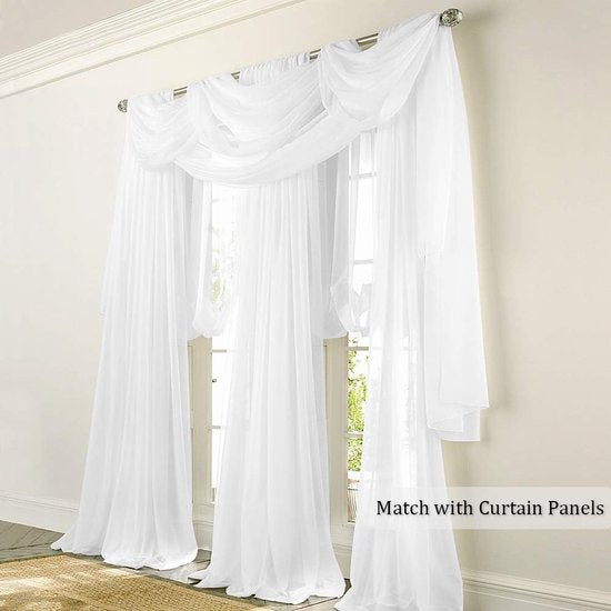 Hemelbed, gordijnen, wit, tule stof, per meter, transparant, dwarsophanging gordijn voor woonkamer, raam, decoratie, dwarsophanging, vrije hand decoratie voor bruiloftsboog en trouwbogen, 1