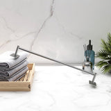 Self-Adhesive Towel Holder, Bathroom, No Drilling, Stainless Steel Towel Rail, 55 cm (Multi-Way)