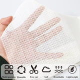 Antislipmat, antisliponderlaag, antislip, op maat te snijden, universeel voor tapijten (wit, 60 x 180 cm)