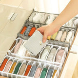 3 stuks ondergoed organizer, opvouwbare beha-organizer, beha, opbergdoos, wasbare opbergdoos, ondergoed, lade, organizer, kledingkast, organizer voor beha's, sokken, stropdassen, sjaals