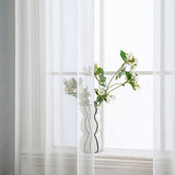 Gordijnen, gordijnen voor woonkamer, slaapkamer, set van 2, modern, tweekleurig, 140 x 175 cm