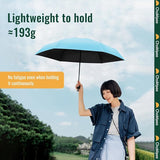 Mini Kleine Paraplu Zakparaplu met 6 Ribben, 260T Stof en Aluminium Paraplubak, Paraplu Compact Opvouwbaar Lichtgewicht Outdoor UV-bescherming Paraplu's