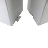 Duo Vuilnisemmer met deksel, kunststof vuilnisemmer voor de keuken, geurdichte afvalemmer met afvalscheidingssysteem, 2 x (±)25 liter, diverse kleuren