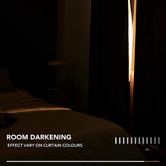 Deconovo Gordijnen Verduisterend met Lussen, Ondoorzichtige Kerst Gordijnen met Warmtewerende Stof voor Woonkamer, 140x175 cm (B x H), Grijswit, set van 2