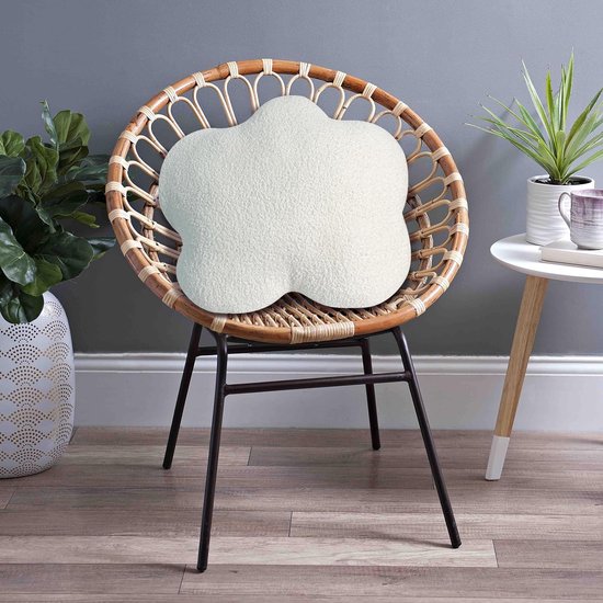 Kussen wit 50 x 35 cm