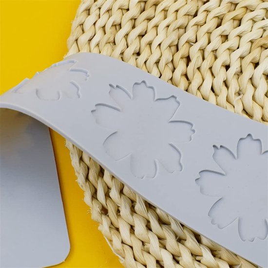 silicone lace fondant mallen, suiker ambachten, afdrukken schimmel, eetbare cake, moleculaire keuken, decoratie, 5 gaten grote en kleine kersenbloesem