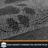 Deurmat, machinewasbaar, antislip, entreemat, schoonloopmat, vuilvangmat, hondenmat, super absorberende vloermat voor modderige, natte poten en schoenen