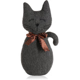 Deurstopper, zware deurhouder, schattig kattendesign, functioneel woonaccessoire, stopper voor ramen en deuren, optimaal bij doorgang (1 stuk - kat Krissy)