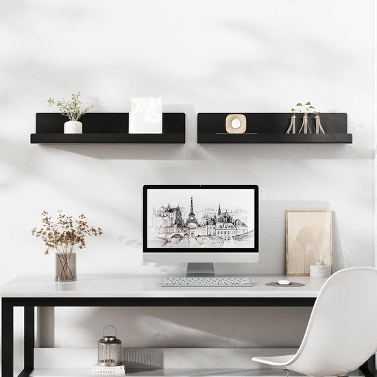 acryl wandrek zonder boren heb je extra showruimte