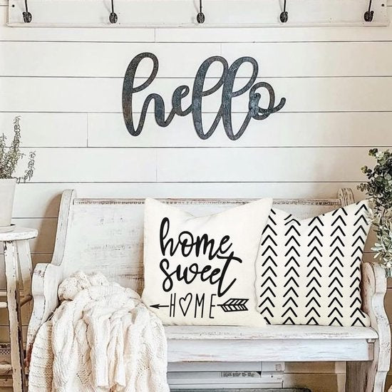 4 kussenslopen (50 x 50 cm)