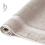 Badmat, 100% katoen, douchemat, 1.000 g/m², absorberend, wasbaar, zandgrijs, 60 x 100 cm Badmat, 100% katoen, douchemat, 1.000 g/m², absorberend, wasbaar, zandgrijs, 60 x 100 cm