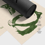 posterset Ukiyo-e Japanse kunst Japan wanddecoratie foto's slaapkamer decoratie woonkamer decoratie eclectische schilderijen (3 x A3 | zonder lijst)