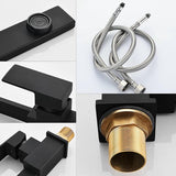 Kraan Keuken, 360° Draaibare Keukenkraan Mengkraan Hoge druk met Hoge Uitloop Eengreepsmengkraan (zwart)