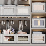 Opbergbox voor lade, kledingorganizer, opvouwbare opbergdoos voor kledingkast, ruimtebesparende oplossing voor kleding, speelgoed en meer, 44 x 30 x 20 cm