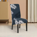 Stoelhoes XL, set van 6 stretch stoelhoezen, kantelbare stoelen, XL, voor eetkamerstoelen, elastaan, universele stoelhoes, grote eetkamerstoel hoezen voor stoel, eetkamer, hotel, banket, grijze