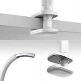 tablethouder, tablethouder - flexibele verstelbare arm in bed voor iPad/mobiele telefoon/Switch/Galaxy Tabs/Kindle Fire HD etc. en andere 4,7-10,6 inch apparaten 98cm totale lengte (wit)