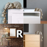 Mohito Olifant Standbeeld Figuur 3 Stuks Olifant Sculptuur Decoratie Set Hars Ambachtelijke Ornamenten voor Home Office Craft Decoratie Home Decor