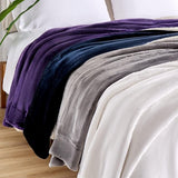 Sherpa knuffeldeken, pluizige hoogwaardige deken, superzachte fleecedeken als woonkamerdeken, sprei, warme banksprei, grijs, 152 x 203 cm