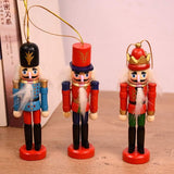 Houten kersthanger notenkraker: het figuur