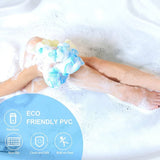 40x88cm douchemat antislip zuignappen machinewasbaar badkamer badmat badmatten voor badkamer (blauw)