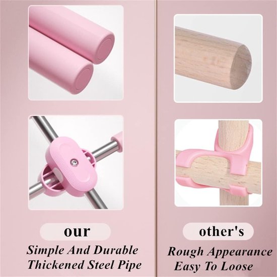 Yoga Houdingscorrectiestokken, bodybuilding, yoga, pilatesstok, bult correctiestang voor thuis, full-body training, sportschool, stretch, sculpt