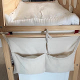 2 stuks babybedorganizer, hangende opbergvakken voor kinderkamer, babybedtassen, opbergzakken voor bedden, voor luiers, kleding, speelgoed