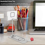 Basketball Hoop Toy Miniatuur Office Desktop Ornament Decoratie Basketbal Hoop Toy Bordspel voor basketballiefhebbers