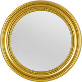 Spiegel Ronde Wandspiegel Badkamerspiegel Wanddecoratie (Goud, 45,7 cm) Vertaling: Mirror Ronde Wandspiegel Badkamerspiegel Wanddecoratie (Goud, 45,7 cm)