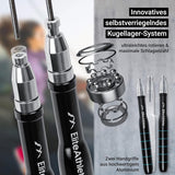 Springtouw volwassenen - Speed Rope met reservekabel - professionele kogellagers - Skipping Rope - Jump Rope - Fitness Crossfit Boksen - Springtouw Volwassenen incl. touwbeschermer + tas