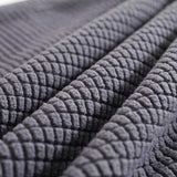 Hoofdbordhoes, grijs, beschermer, hoofdbordhoes, eenkleurig, design, hoofdbordhoes, overtrek, 180 cm, rekbaar, wasbaar, afneembaar, effen, voor slaapkamer (inktgrijs)