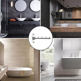 Roestvrij Staal Met Zwenkarm Wandkleerhanger Rail Wandkapstok Badjashaken, Handdoekhaken, Garderobehaak Modern En Ruimtebespare Kapstok Voor Was, Slaapkamer, Badkamer, Balkon