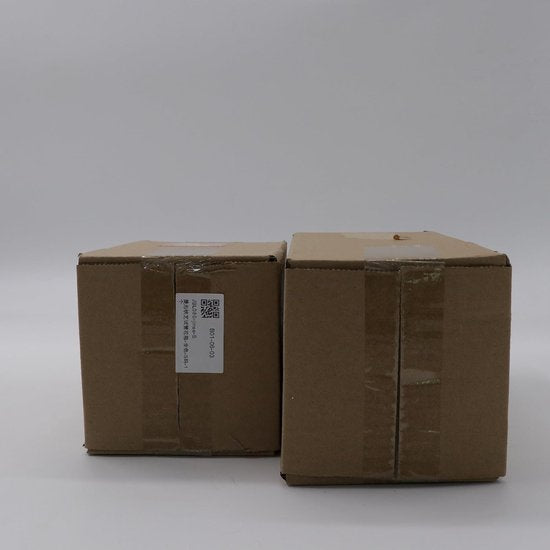 Decoratieve glazen bloemenvaas van glas met metalen standaard met hoogwaardige schilderkunst