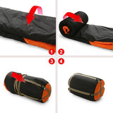 Slaapzak wintermummieslaapzak voor 3-4 seizoenen outdoor, camping en trekking, ultralichte slaapzak, voor kinderen & volwassenen 210 x 80/220 x 85 cm