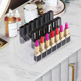 40 plaatsen lippenstift organizer lippenstift opslag lippenstift houder cosmetica organizer acryl transparante lippenstift standaard