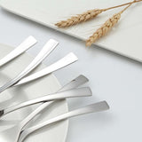 Taartvorken/dessertvorken, 16 stuks, 6,5 inch (16,5 cm), vierkante handgreep, vork, hoogwaardige roestvrijstalen vorken, vaatwasmachinebestendig, spiegelgepolijste vorken voor huis, restaurants,